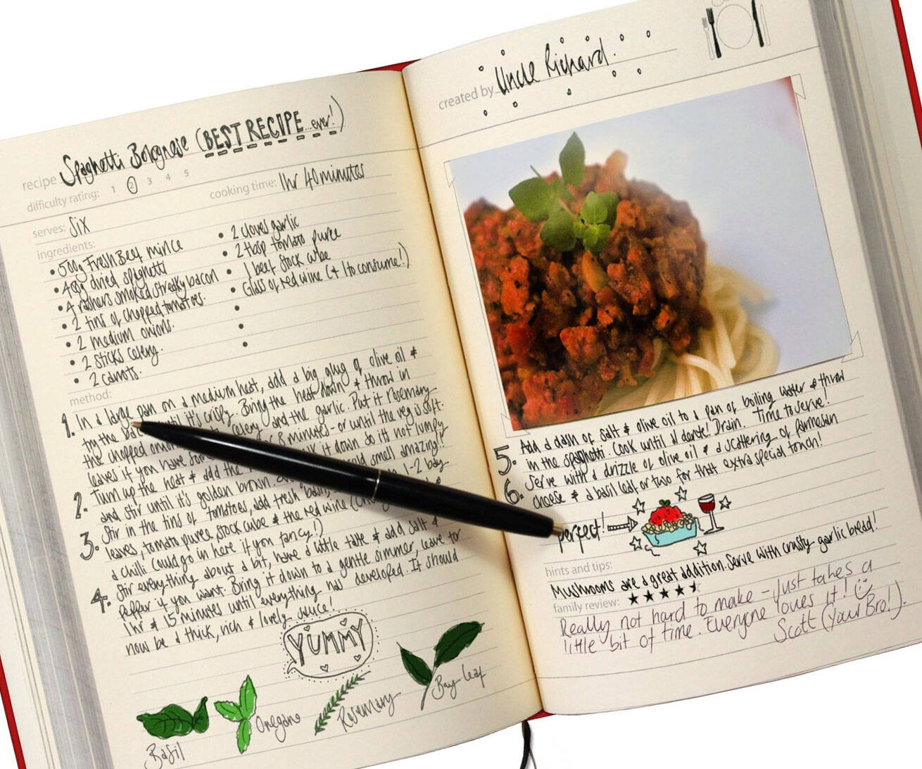 My Family Recipe Notebook - coolthings.us