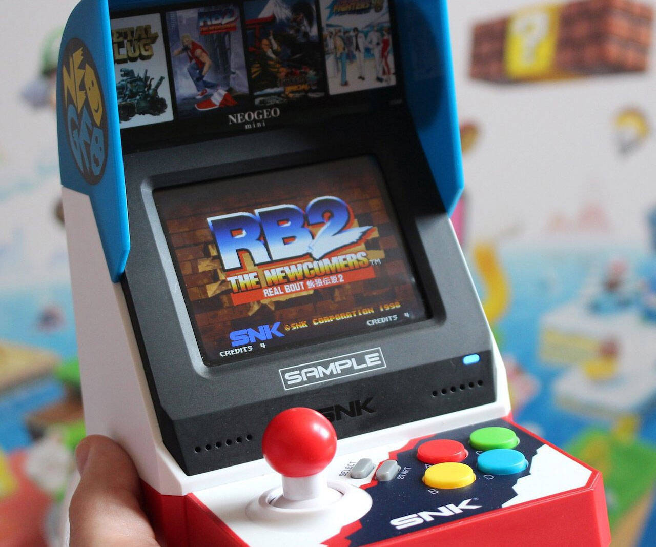 NeoGeo Mini Retro Arcade - //coolthings.us