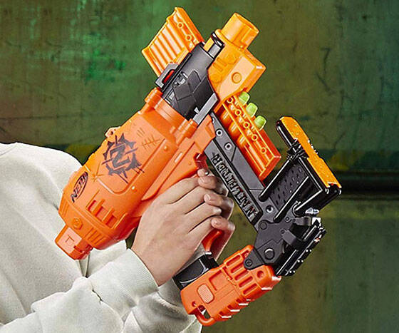 NERF Zombie Strike Nailbiter Blaster - coolthings.us