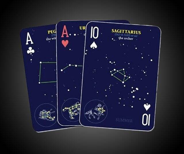 Night Sky Playing Cards - //coolthings.us