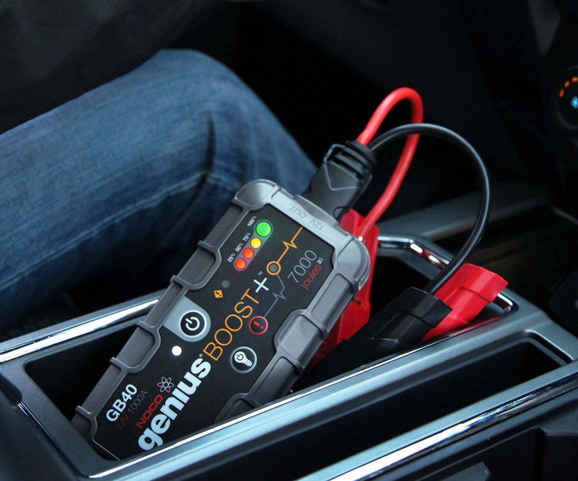 NOCO Portable Car Battery Jump Starter - //coolthings.us