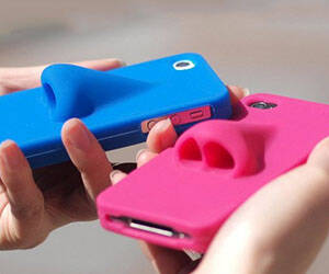 Silicone Nose iPhone Case