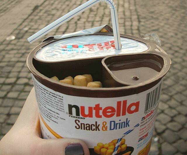 Nutella Snack And Drink Combo - coolthings.us