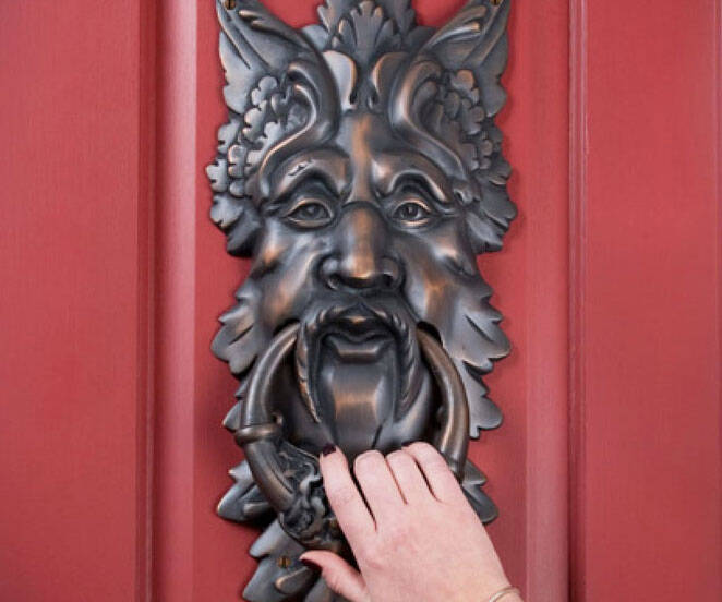 Oberon Brass Door Knocker