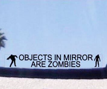 Objects In Mirror Are Zombies