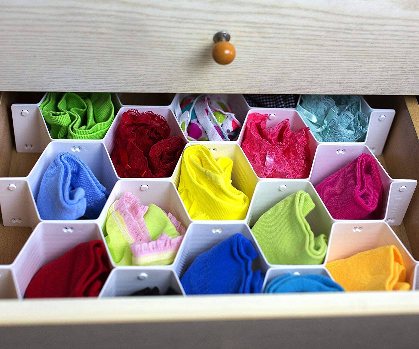 Honeycomb Drawer Organizer - coolthings.us