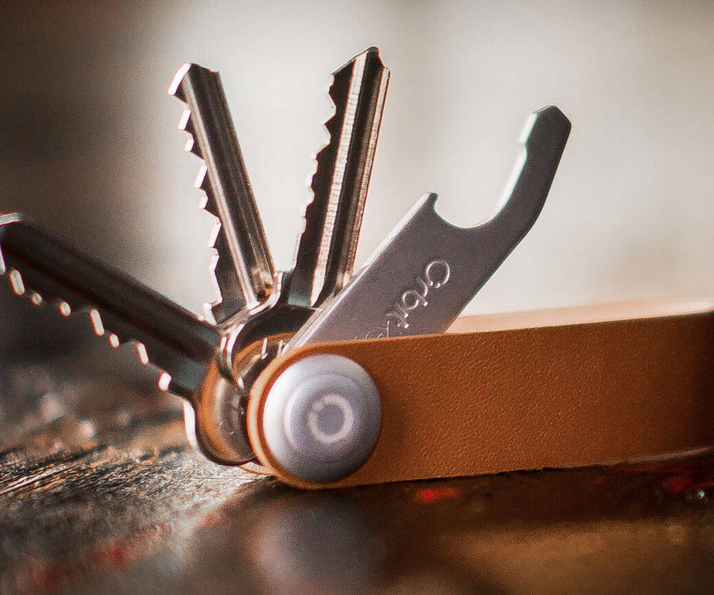 Orbitkey Leather Keychain - coolthings.us