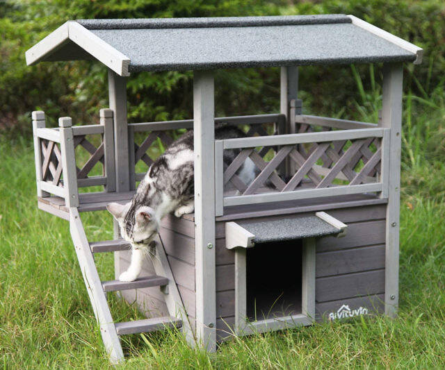 Outdoor Cat House - //coolthings.us