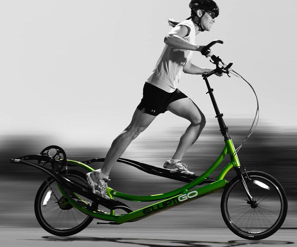 Outdoor Elliptical Bike - //coolthings.us