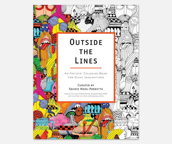Outside The Lines Coloring Book - coolthings.us