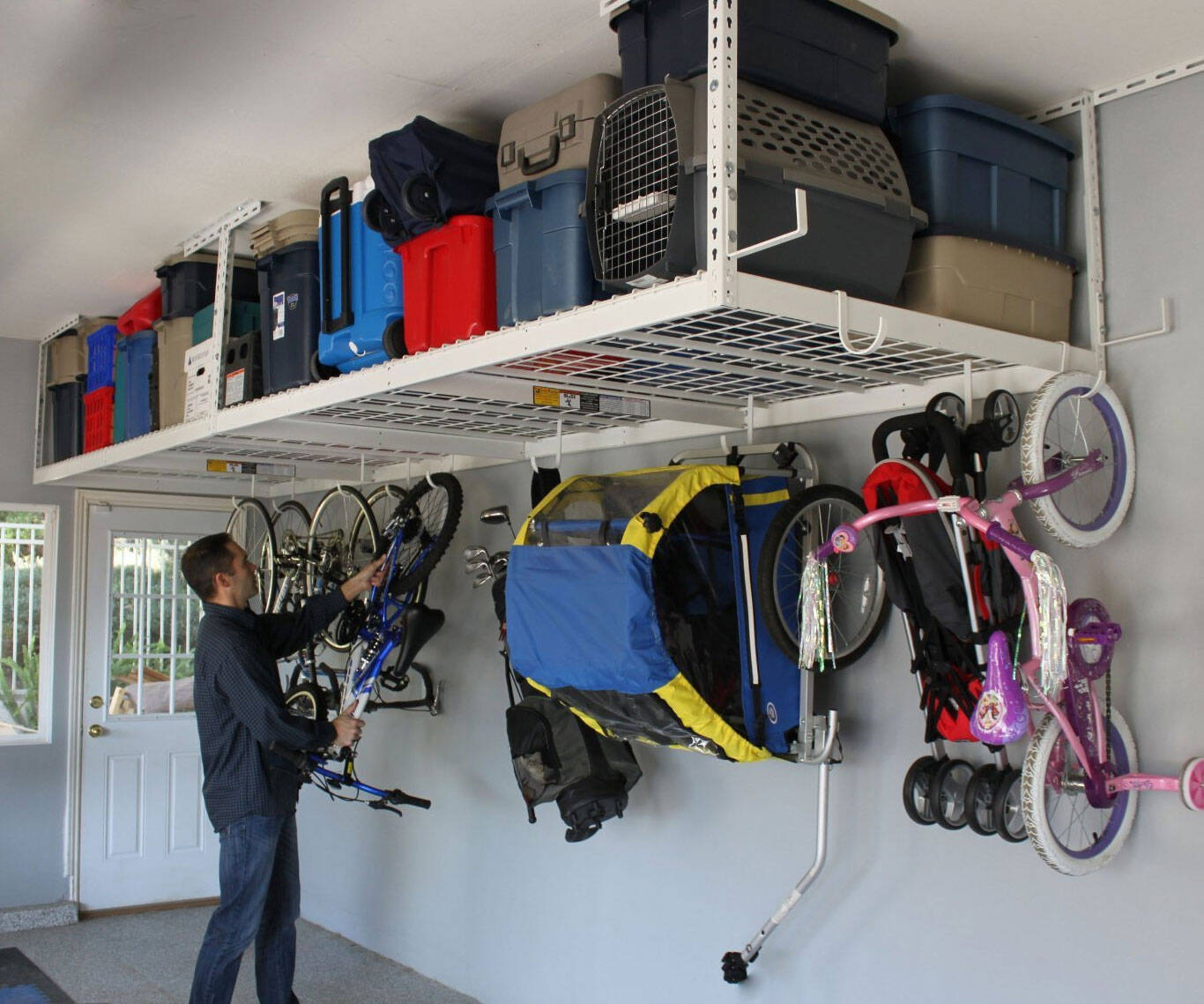 Overhead Garage Storage Rack