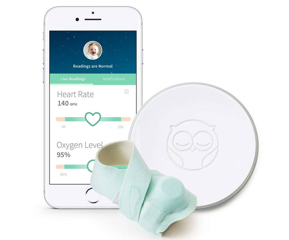 Owlet Smart Sock 2 Baby Monitor - coolthings.us