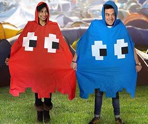 Pac-Man Ghost Poncho - coolthings.us