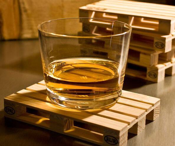 Mini Pallet Drink Coasters
