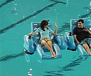 Motorized Pool Lounger - coolthings.us