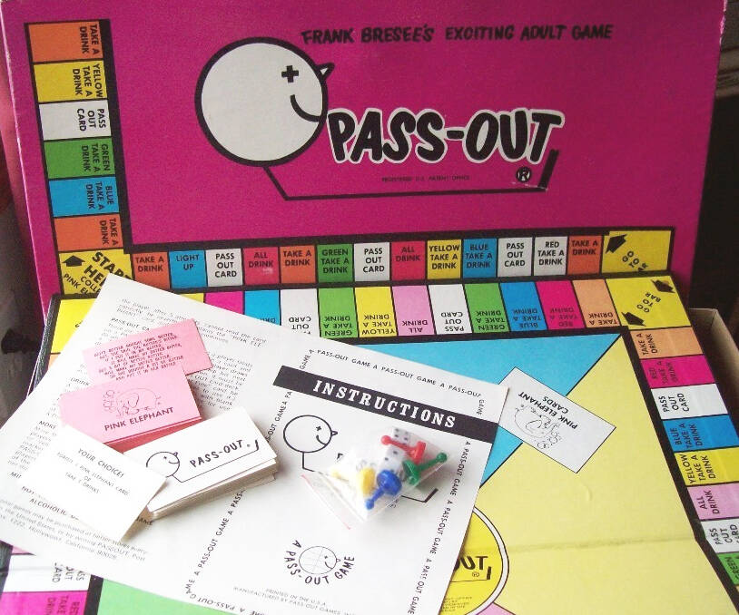 Pass Out Drinking Board Game - //coolthings.us