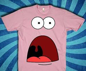 Surprised Patrick Shirt - coolthings.us