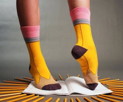 Pencil Socks - coolthings.us