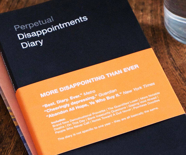 Perpetual Disappointments Diary - coolthings.us