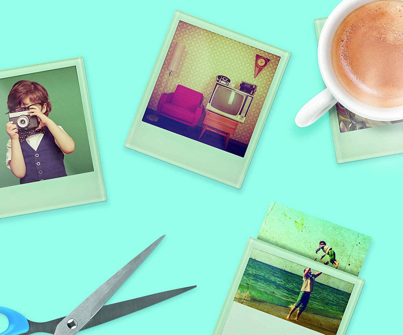 Personalized Photo Drink Coasters - http://coolthings.us