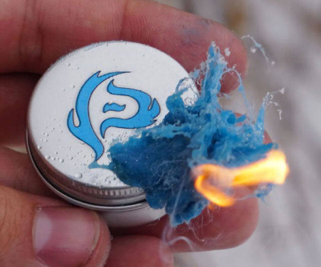 Pyro Putty Fire Starter - http://coolthings.us