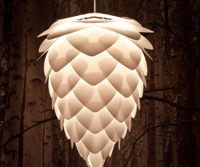 Pine Cone Lamp