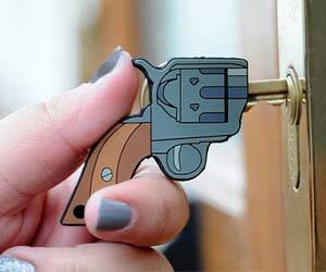 Pistol Shaped Key Cover - coolthings.us