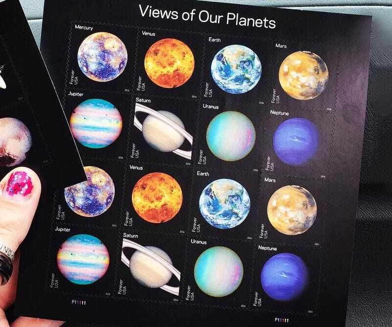 USPS Planetary Stamps - coolthings.us