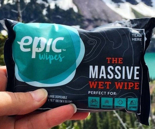 Pocket Shower Wipes - coolthings.us