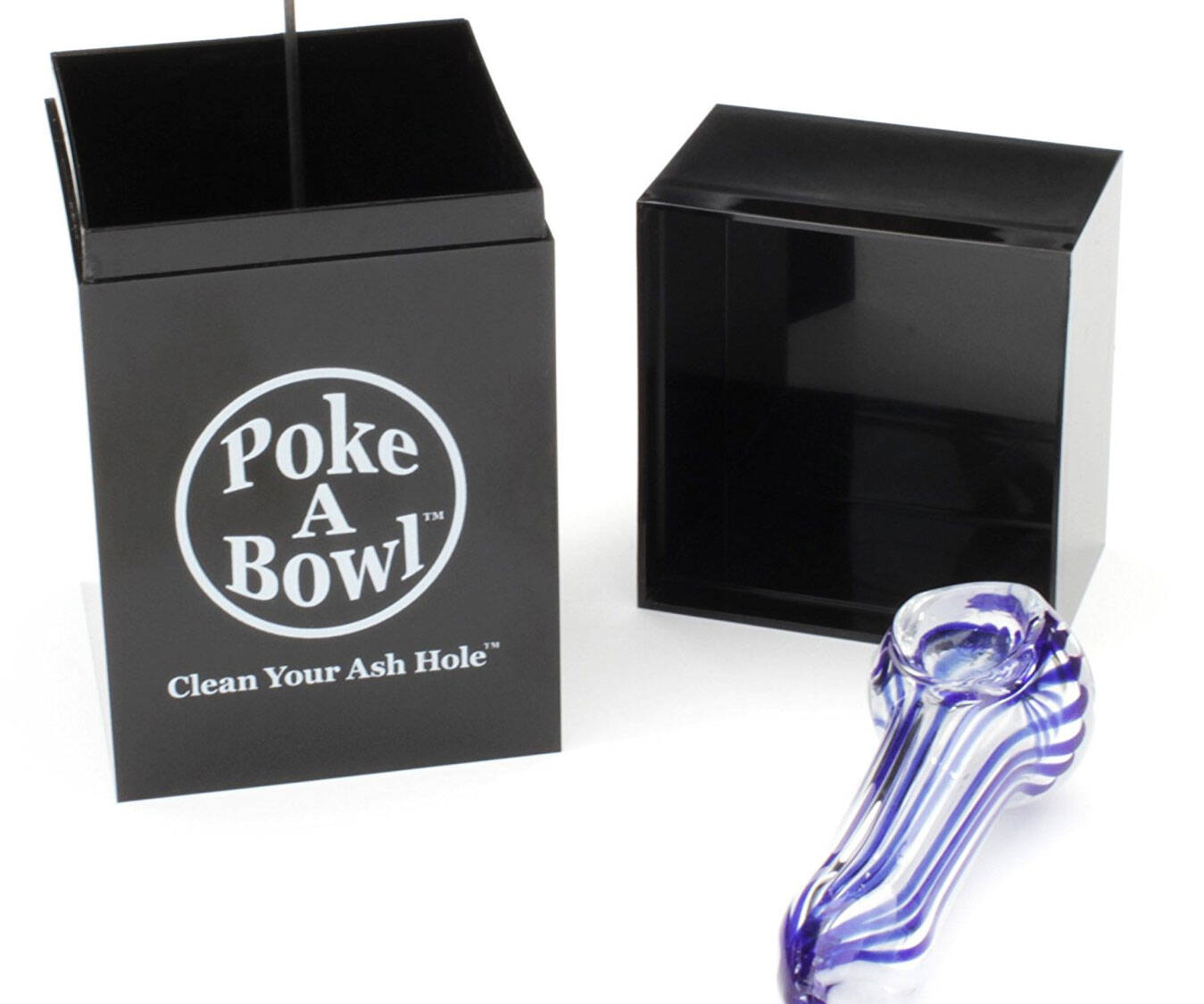 Poke A Bowl Clean Your Ash Hole Ashtray - //coolthings.us