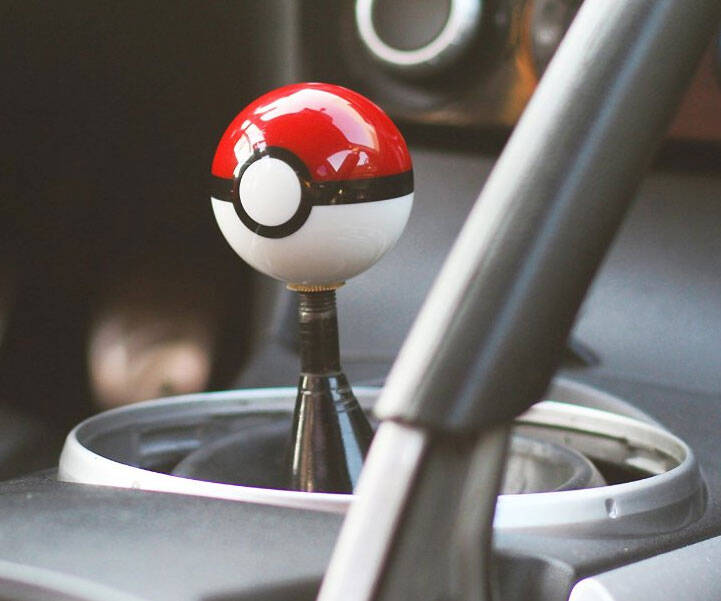 Pokeball Shift Knob