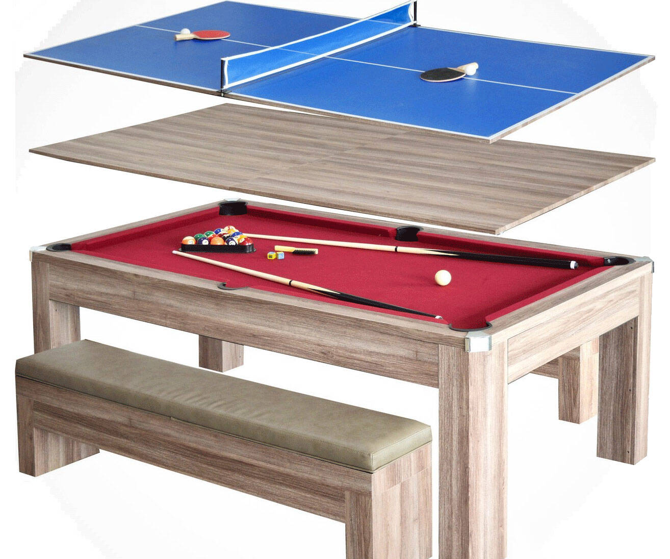 3-In-1 Picnic Pool & Ping Pong Table - coolthings.us
