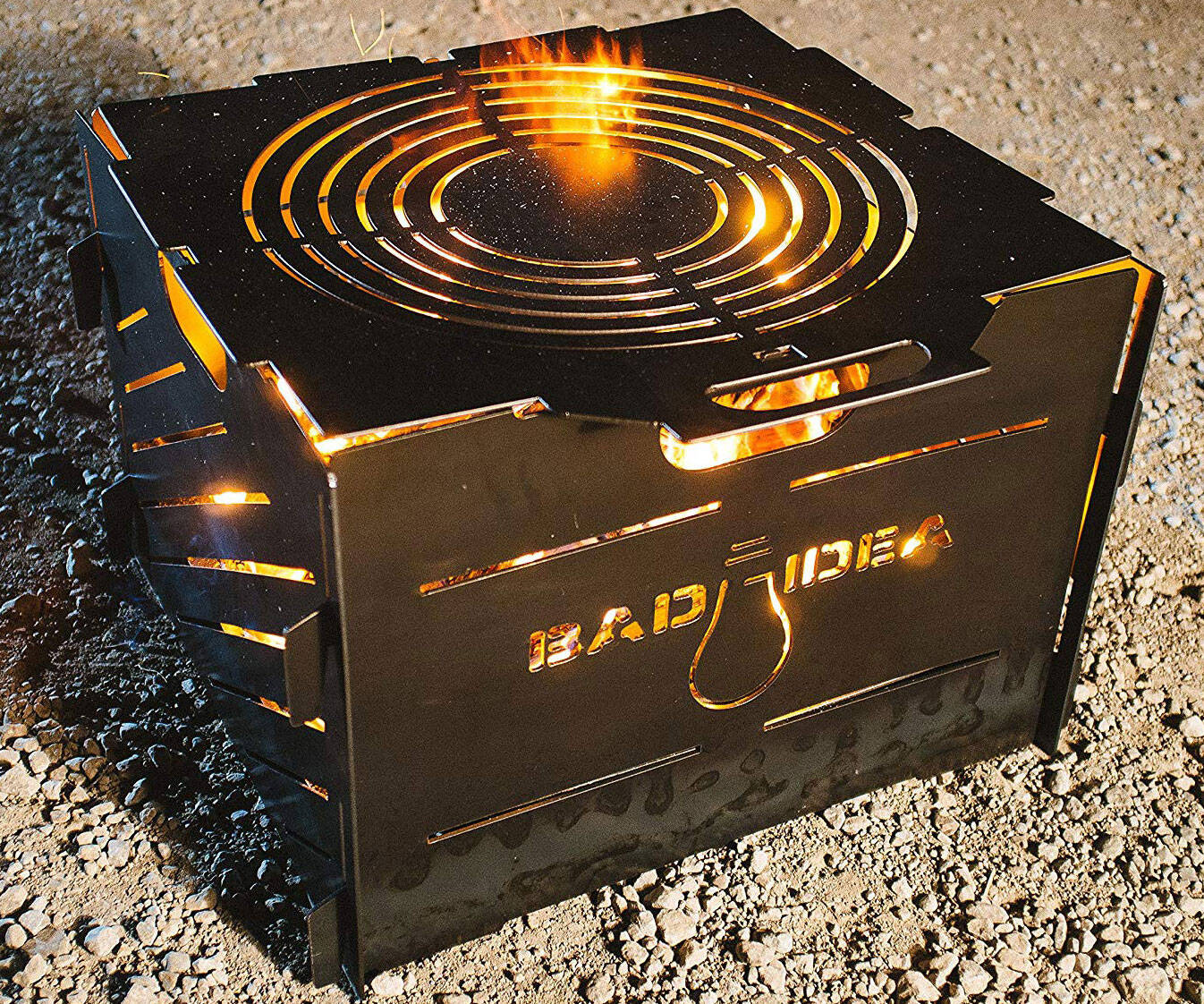 Portable Fire Pit Camp Stove - //coolthings.us