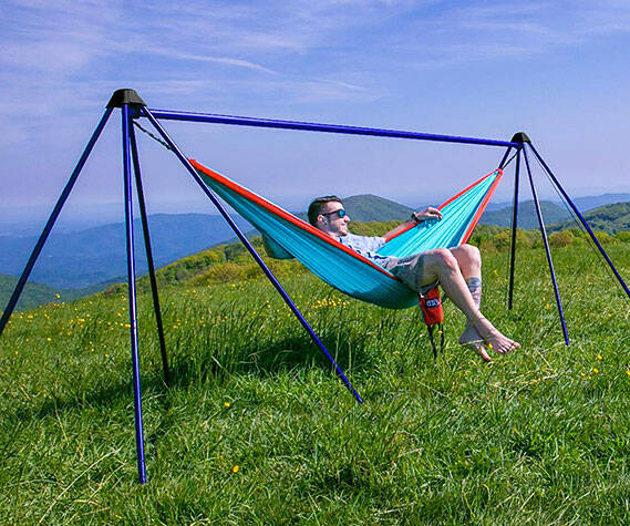 Portable Hammock Stand - coolthings.us