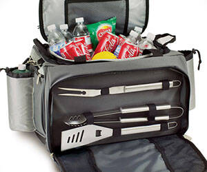 Ultimate Portable Tailgate Cooler - //coolthings.us