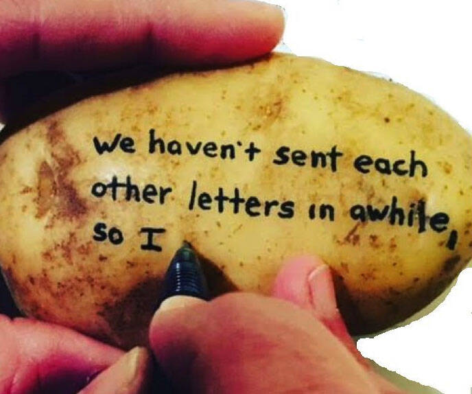 Potato Message Mailing Service - //coolthings.us