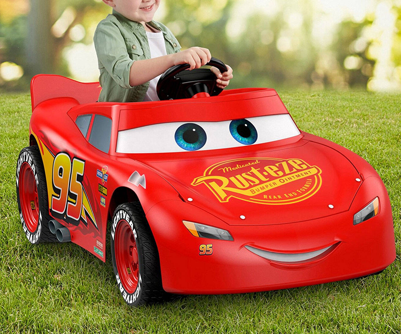 Power Wheels Cars 3 Lightning McQueen