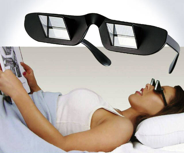 Prism Glasses for Reading in Bed - coolthings.us