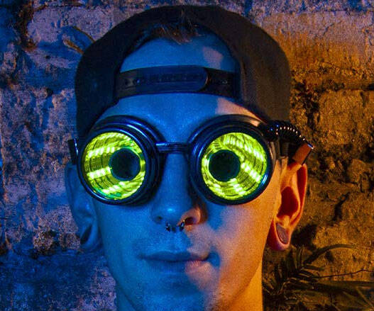 Programmable LED Glasses