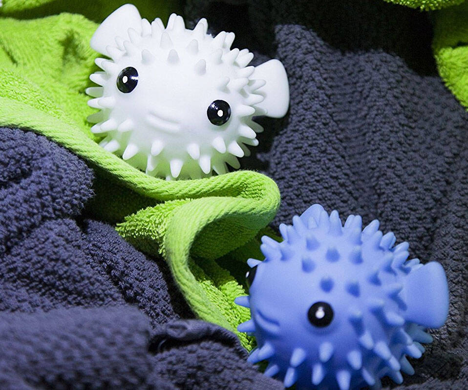 Puffer Fish Dryer Buddies - http://coolthings.us