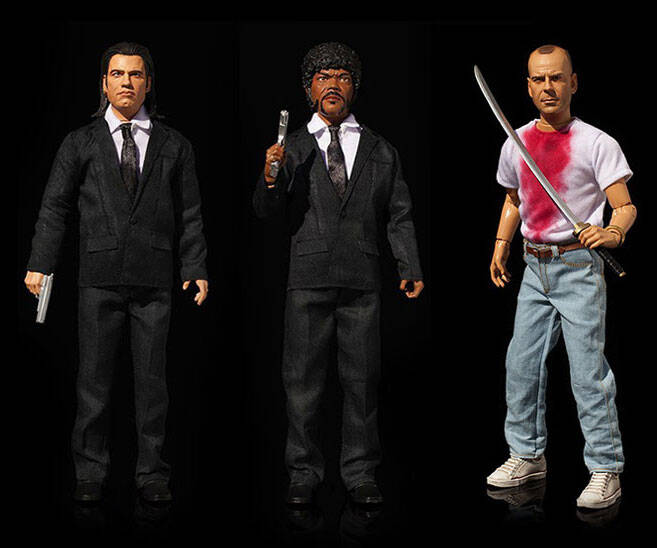 Pulp Fiction Cursing Action Figures - //coolthings.us