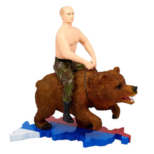 Putin Riding on a Bear - coolthings.us