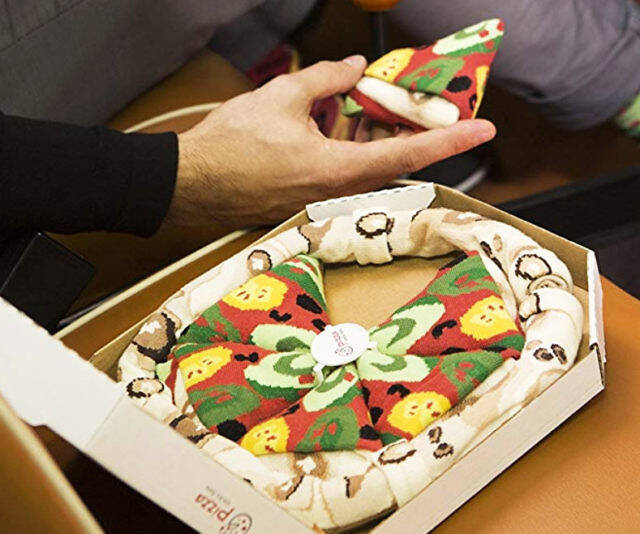 Pizza Socks Box - coolthings.us
