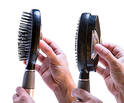 Quick Cleaning Hair Brush - //coolthings.us