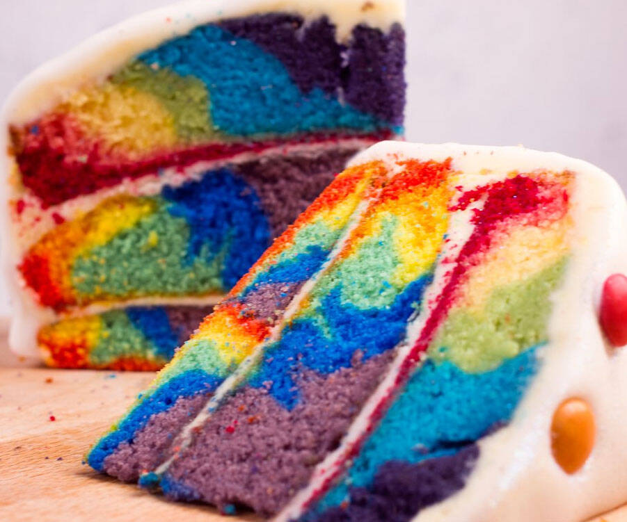 Tie-Dye Cake Mix