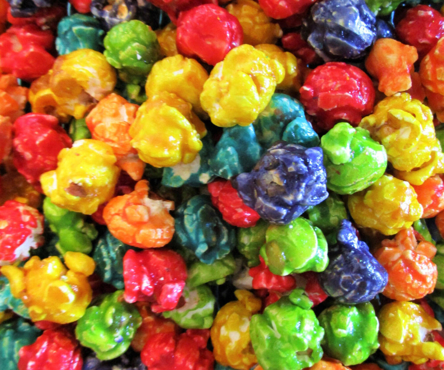 Gourmet Rainbow Popcorn