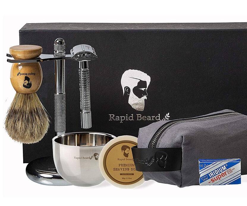 The All-In-One Wet Shaving Kit - coolthings.us