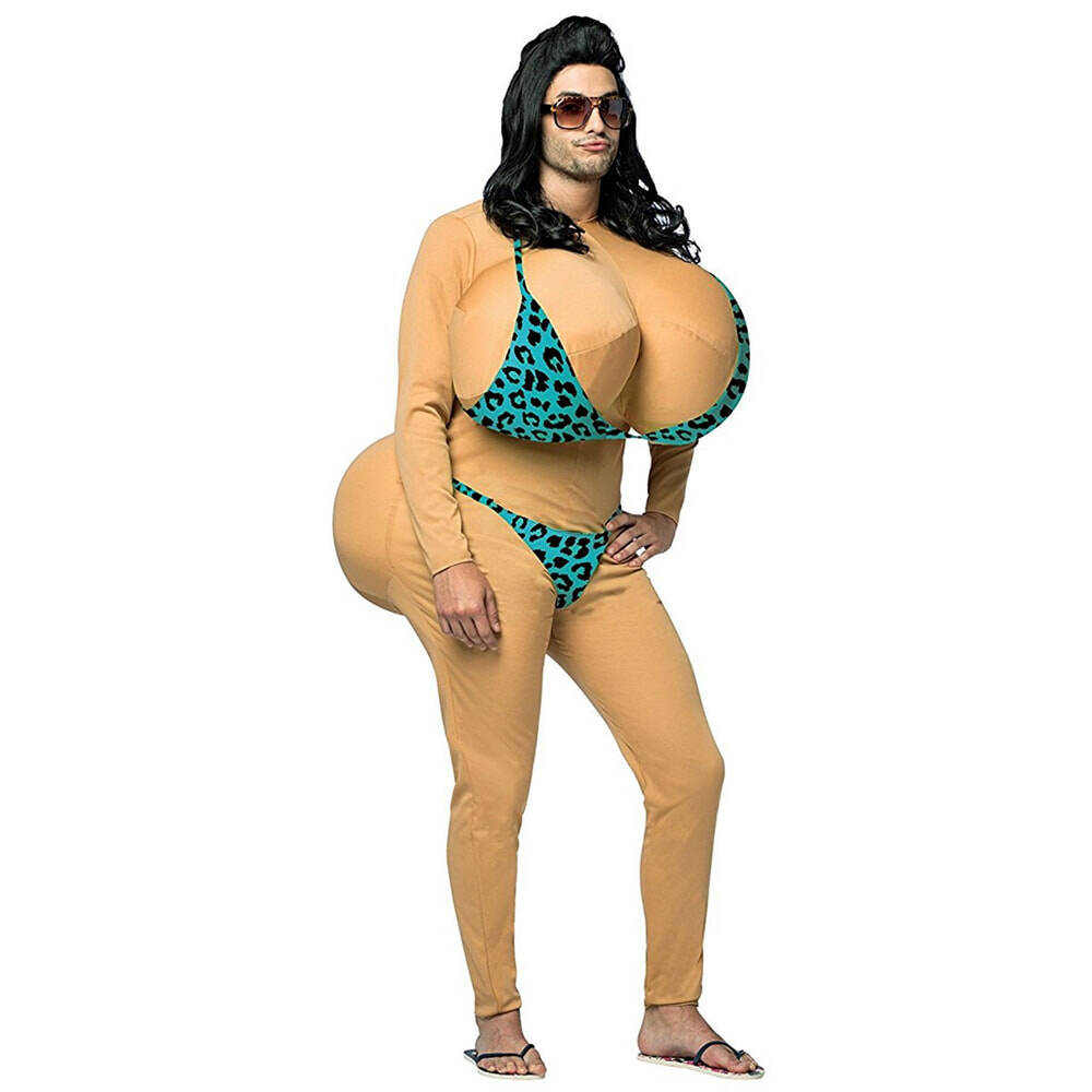 Rasta Imposta Big Bikini Babe Adult Costume - coolthings.us