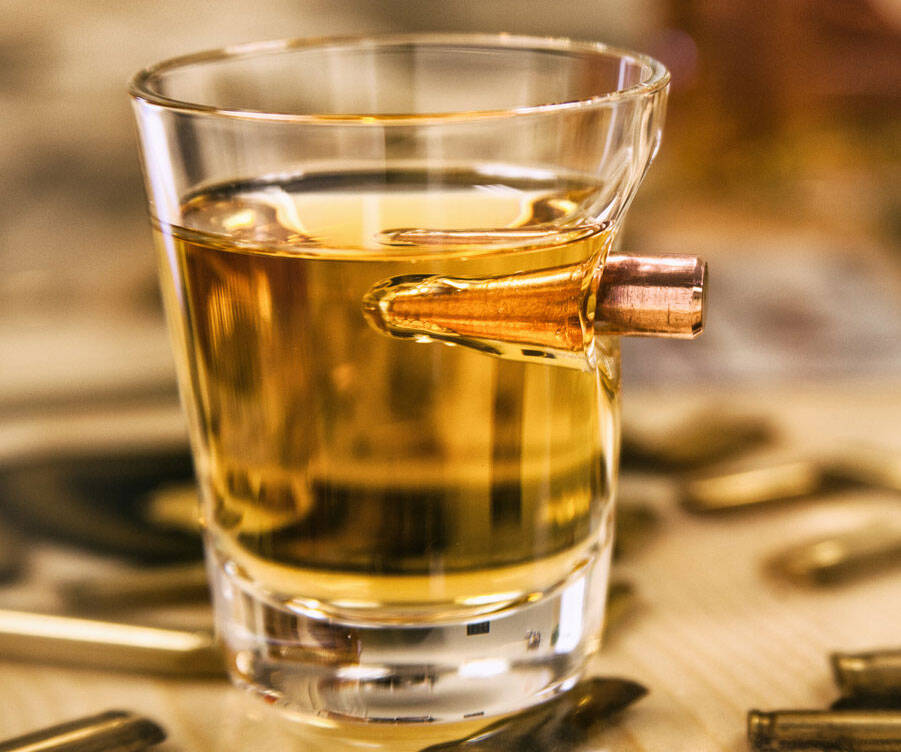 .308 Real Bullet Shot Glass - coolthings.us