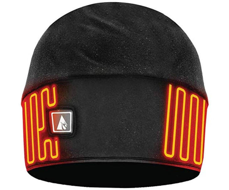 Rechargeable Battery Heated Beanie - //coolthings.us